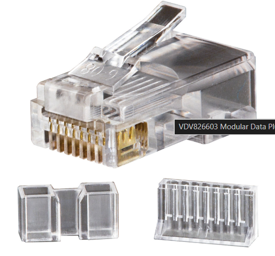 RJ 45 Modular Plugs